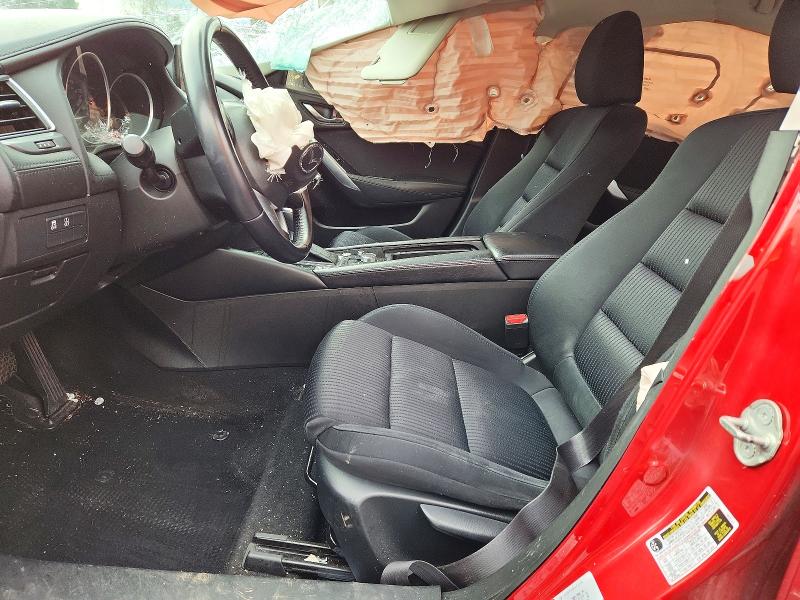 2016 Mazda 6 VIN JM1GJ1U56G1446262 COPART salvage auction — ROLLOVER, Or - Salvage Title Certificate, sold $450 on 2026-07-08 (photo 7)