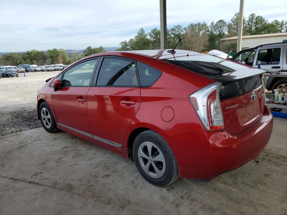 2012 Toyota Prius VIN JTDKN3DU2C5442438 COPART salvage auction — FRONT END, Salvage Title, sold $700 on 2026-07-14 (photo 2)