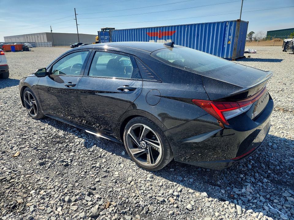 2023 Hyundai Elantra VIN KMHLR4AF4PU517037 COPART salvage auction — UNDERCARRIAGE, Wv - Salvage Certificate, sold $5,300 on 2026-07-07 (photo 2)