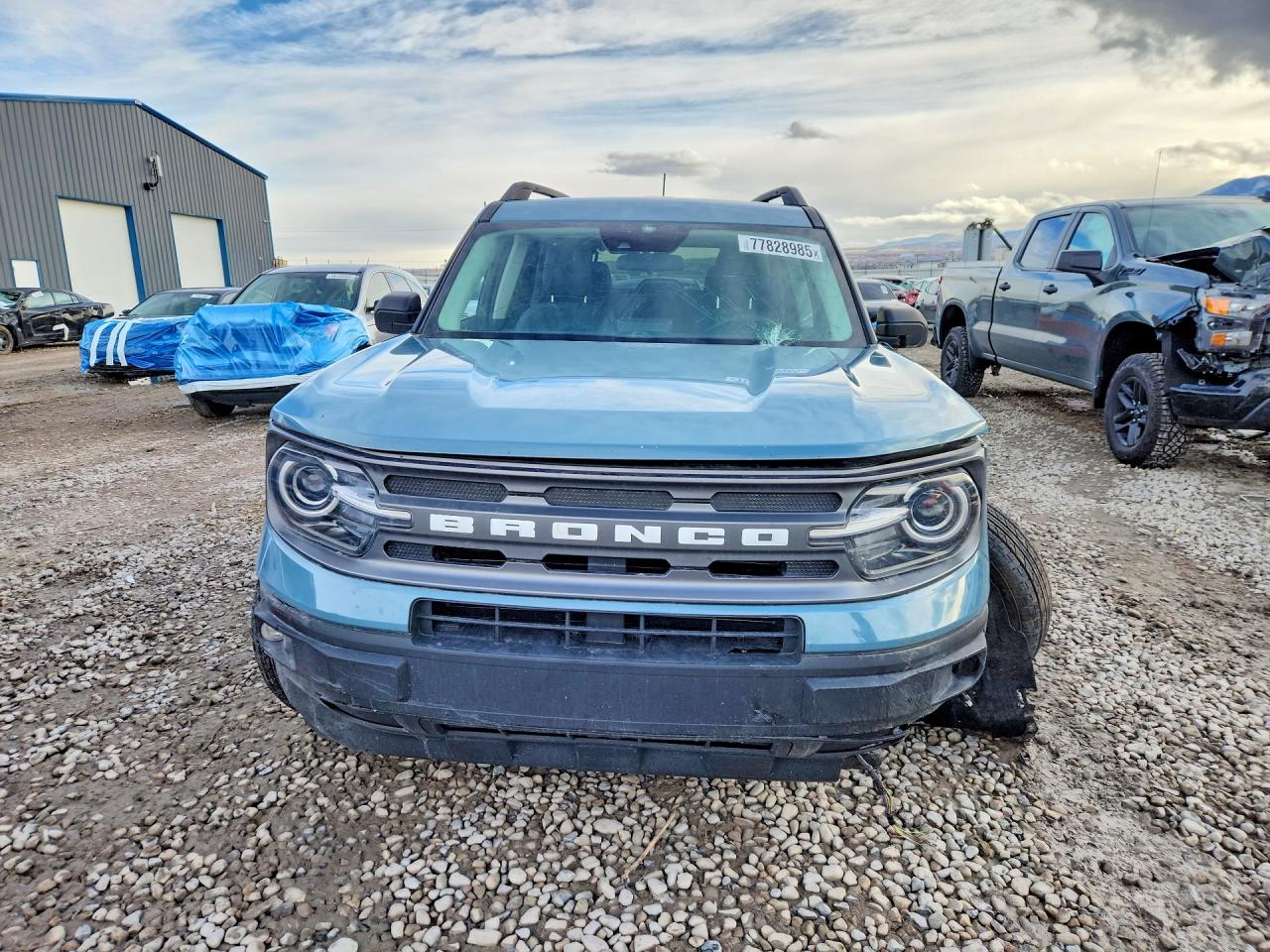 2021 Ford Bronco Sport VIN 3FMCR9B63MRA98919 COPART salvage auction — Front End, UT - SALVAGE CERTIFICATE, sold $9,400 on 2023-07-11 (photo 5)