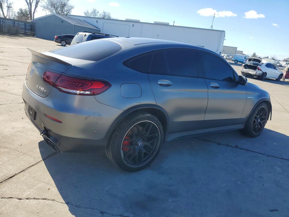 2020 Mercedes-benz Glc coupe VIN W1N0J8KB7LF819592 COPART salvage auction — UNDERCARRIAGE, Ca - Salvage Certificate, sold $15,200 on 2026-07-06 (photo 3)