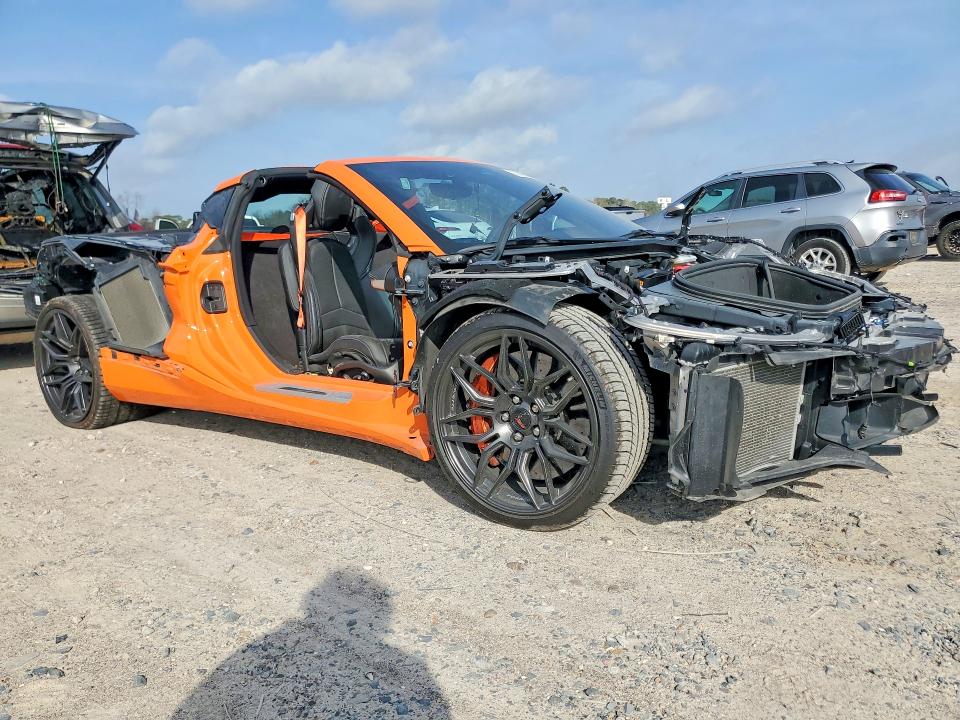 2023 Chevrolet Corvette VIN 1G1YE2D38P5601618 COPART salvage auction — STRIPPED, Tx - Salvage Vehicle Title, sold $32,250 on 2026-07-02 (photo 4)