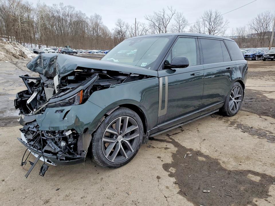 2025 Land rover Rangerover VIN SALKPBFU4SA314248 COPART salvage auction — Front End, NY - MV-907A SALVAGE CERTIFICATE, sold $43,250 on 2026-06-18 (photo 1)