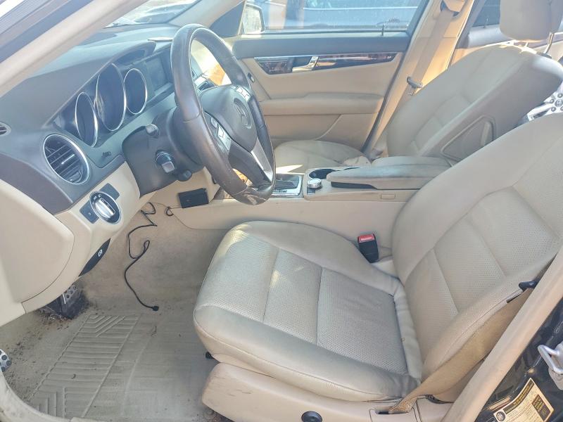 2012 Mercedes-benz VIN WDDGF4HB1CA624386 COPART salvage auction — FRONT END, Id - Salvage Certificate Of Title, sold $275 on 2026-07-14 (photo 7)
