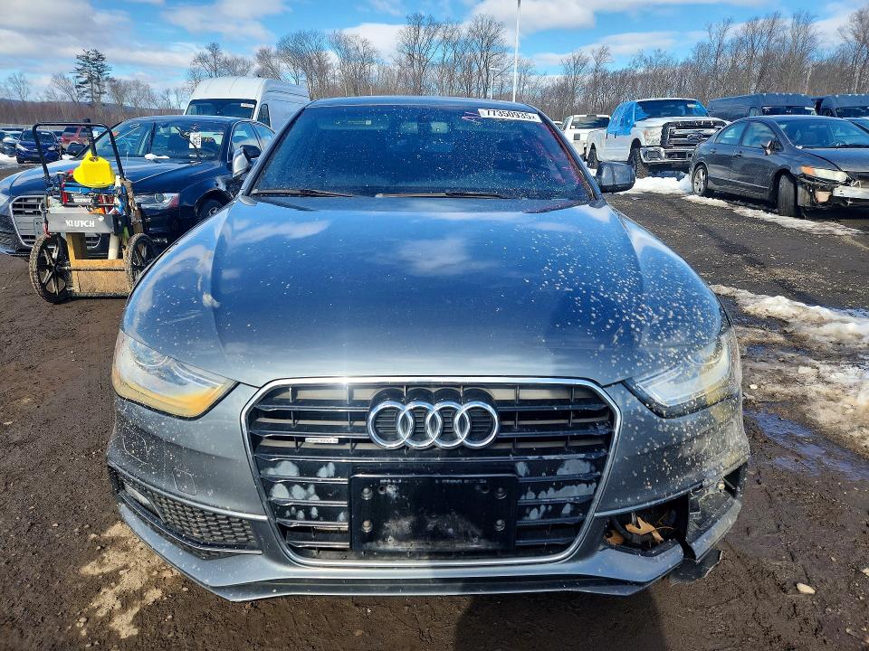 2014 Audi A4 VIN WAUFFAFL8EA006174 COPART salvage auction — FRONT END, Wv - Certificate Of Title, sold $2,500 on 2026-07-30 (photo 5)