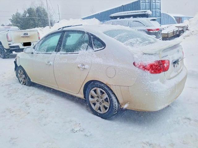 2010 Hyundai Elantra VIN KMHDU4BD7AU991037 COPART salvage auction — FRONT END, Qc - Gravement Accidente, sold $375 on 2026-07-07 (photo 2)