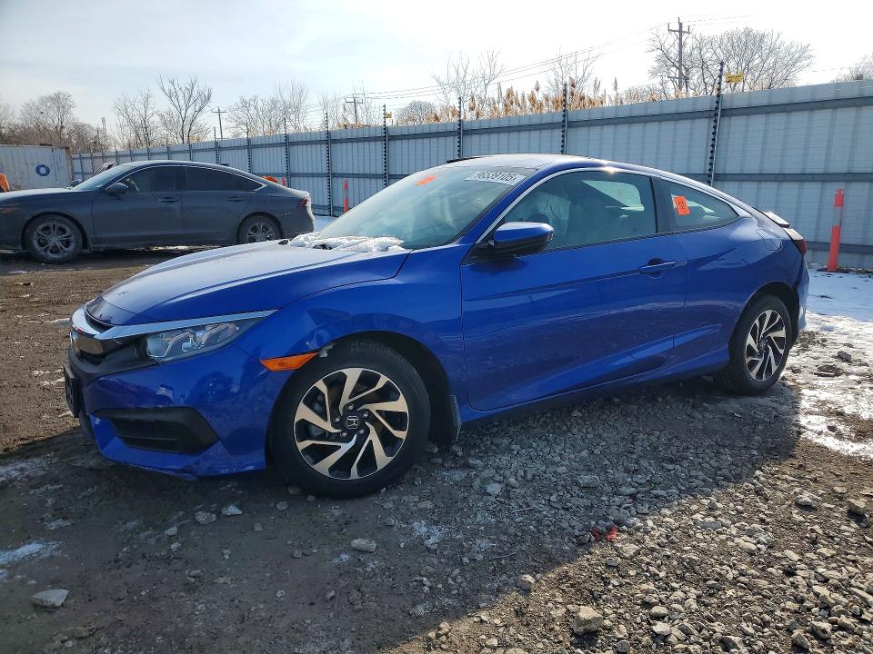 2017 Honda Civic VIN 2HGFC4B06HH311592 COPART salvage auction — SIDE, Il - Salvage Certificate, sold $575 on 2026-07-09 (photo 1)