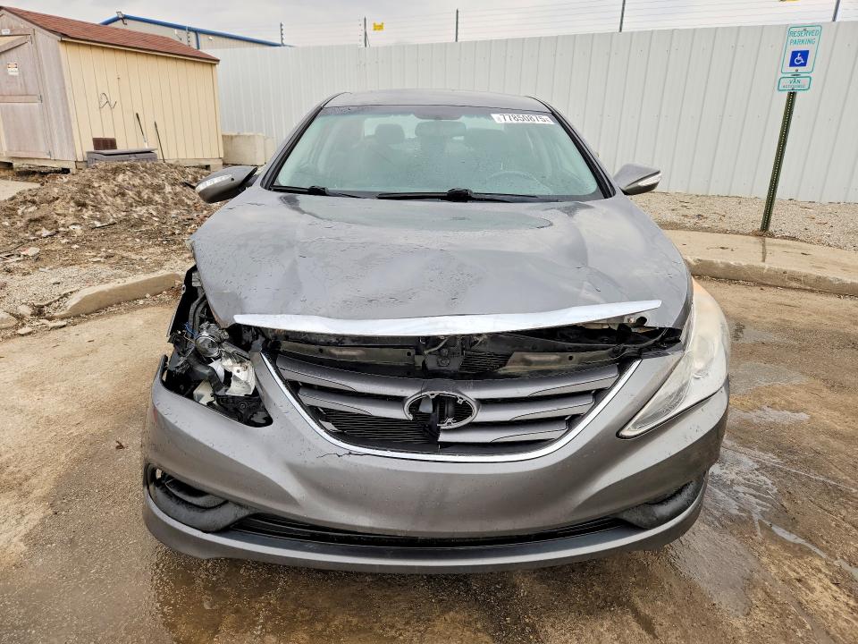 2014 Hyundai Sonata VIN 5NPEB4AC6EH904607 COPART salvage auction — FRONT END, Salvage Title, sold $475 on 2026-08-20 (photo 5)