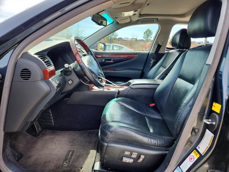 2010 Lexus Ls VIN JTHBL5EF6A5097041 COPART salvage auction — SIDE, SC - CERT OF TITLE-SALVAGE, sold $850 on 2026-07-31 (photo 7)