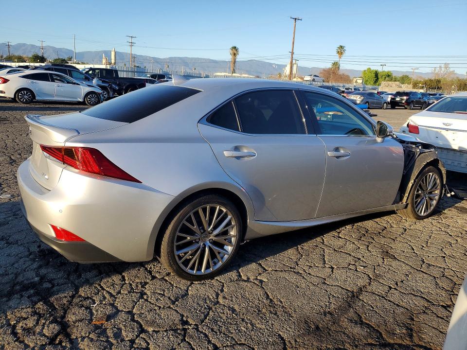 2018 Lexus Is VIN JTHBA1D26J5073822 COPART salvage auction — FRONT END, Ca - Salvage Certificate, sold $5,500 on 2026-07-09 (photo 3)