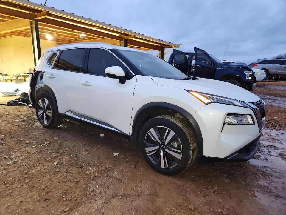 2023 Nissan Rogue VIN 5N1BT3CA1PC861343 COPART salvage auction — REAR END, Al - Cert Of Title-Salvage Title, sold $7,100 on 2026-07-29 (photo 4)