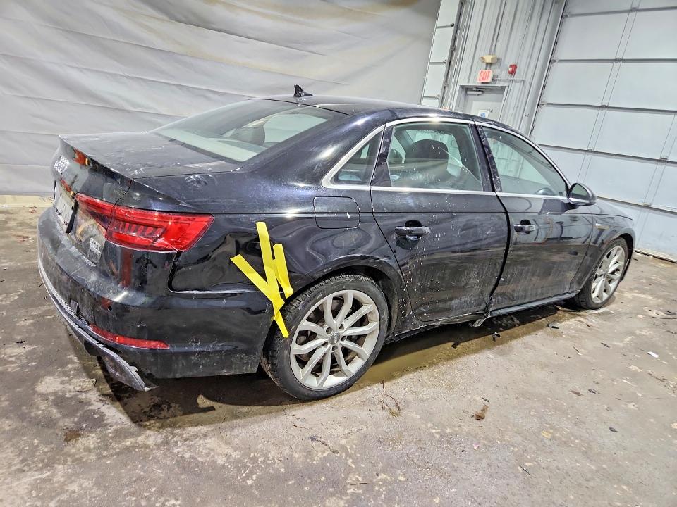 2017 Audi A4 VIN WAUENAF45HN025382 COPART salvage auction — SIDE, Nh - Cert Of Title-Salvage, sold $3,050 on 2026-07-30 (photo 3)