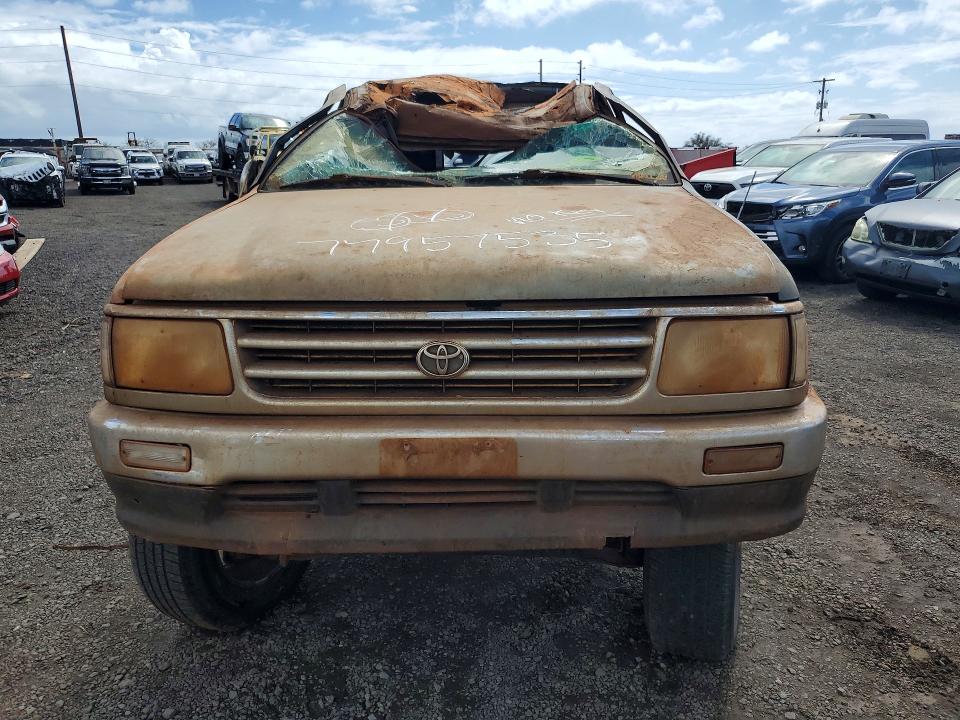 1996 Toyota T100 VIN JT4UN24D4T0021627 COPART salvage auction — ROLLOVER, Hi - Certificate Of Salvage, sold $1 on 2026-07-20 (photo 5)