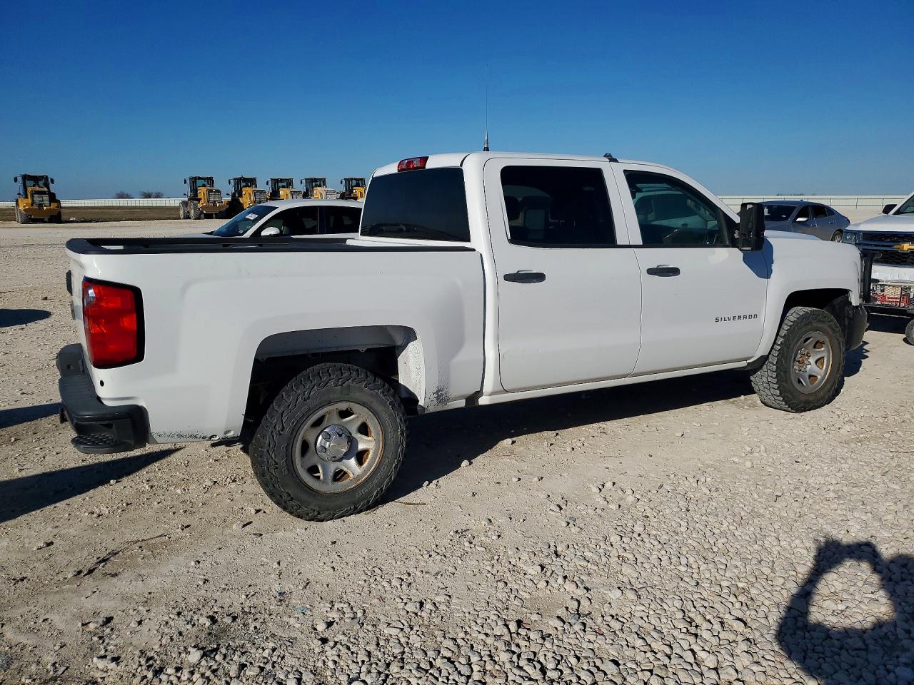 2018 Chevrolet Silverado VIN 3GCUKNEC0JG236771 COPART salvage auction — Rear End, Tx - Us Government Cert To Obtain T, sold $3,300 on 2026-07-09 (photo 3)