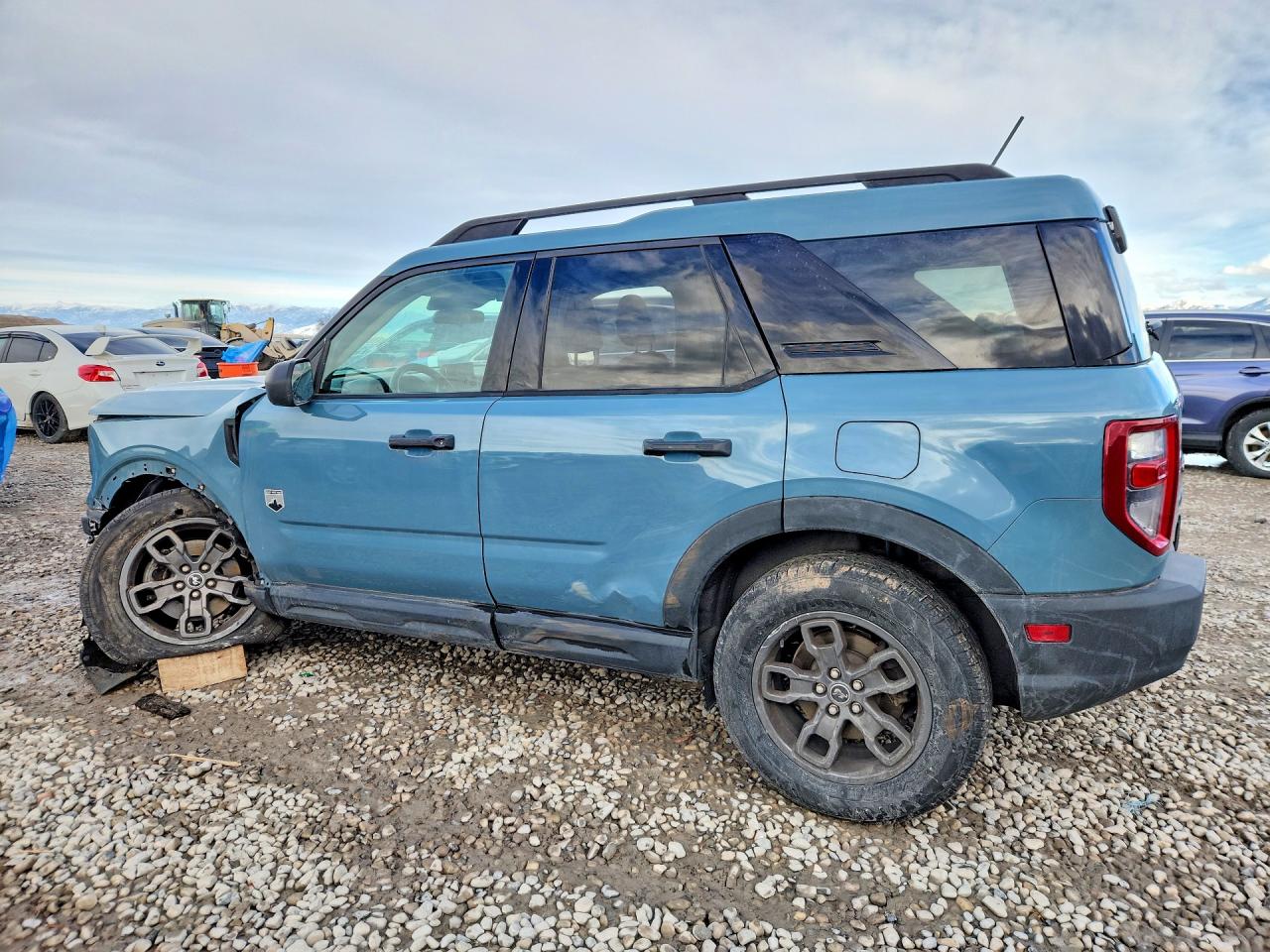 2021 Ford Bronco Sport VIN 3FMCR9B63MRA98919 COPART salvage auction — Front End, UT - SALVAGE CERTIFICATE, sold $9,400 on 2023-07-11 (photo 2)