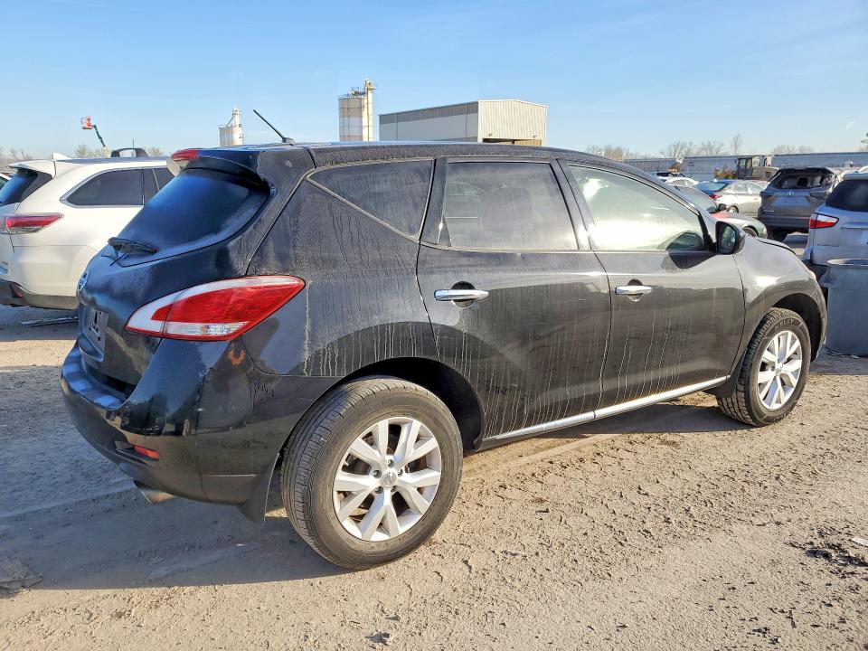 2014 Nissan Murano VIN JN8AZ1MU6EW406693 COPART salvage auction — FRONT END, Mo - Dealer Only Clean Title, sold $450 on 2026-07-14 (photo 3)