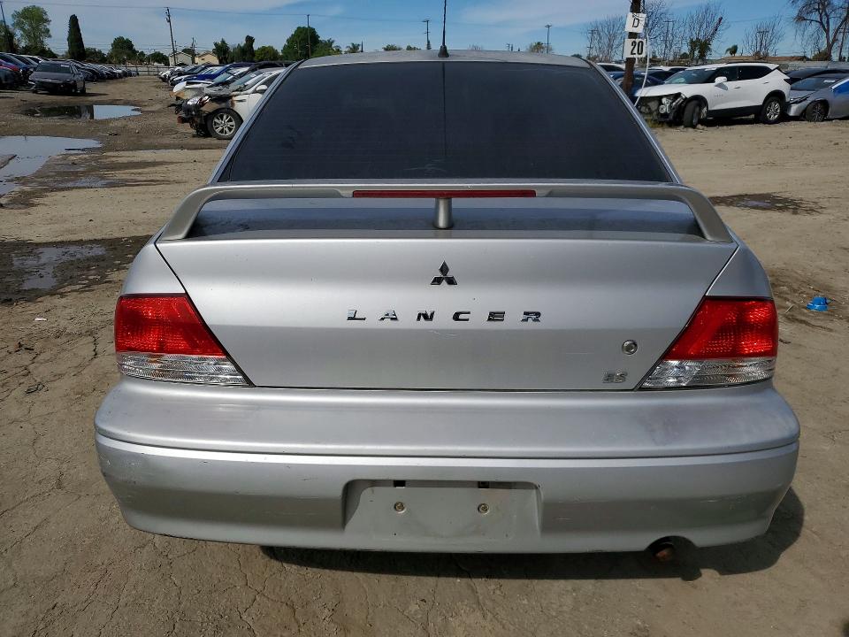 2002 Mitsubishi Lancer VIN JA3AJ26E82U083932 COPART salvage auction — SIDE, Ca - Salvage Certificate, sold $250 on 2026-07-02 (photo 6)