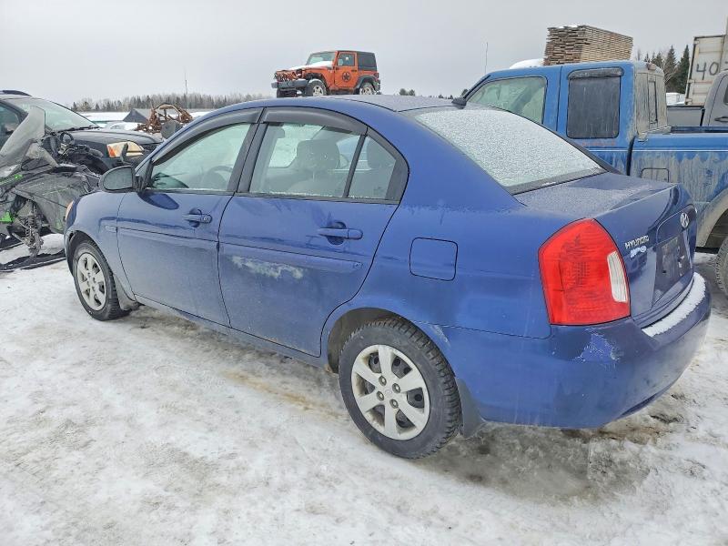 2009 Hyundai Accent VIN KMHCN45C29U348232 COPART salvage auction — FRONT END, Qc - Gravement Accidente, sold $125 on 2026-07-14 (photo 2)