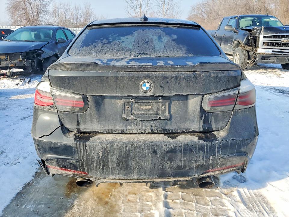 2012 BMW 3 series VIN WBA3A9C51CF270956 COPART salvage auction — UNDERCARRIAGE, On - Permit No Brand - Unfit, sold $1,950 on 2026-07-07 (photo 6)