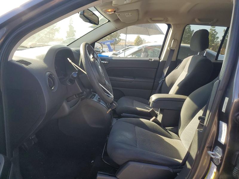 2016 Jeep Compass VIN 1C4NJCBA5GD569097 COPART salvage auction — FRONT END, Ca - Salvage Certificate, sold $1,700 on 2026-07-02 (photo 7)