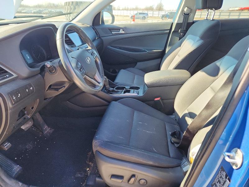 2018 Hyundai Tucson VIN KM8J33A28JU740110 COPART salvage auction — FRONT END, Il - Salvage Certificate, sold $3,350 on 2026-07-08 (photo 7)