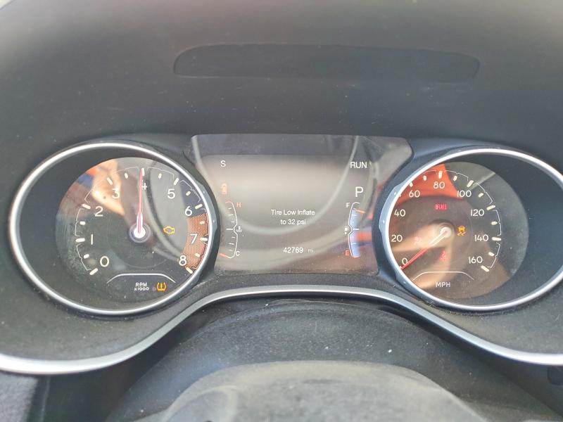 2018 Jeep Compass VIN 3C4NJCBB5JT256996 COPART salvage auction — FRONT END, Fl - Cert Of Title Slvg Rebuildable, sold $3,550 on 2026-07-16 (photo 9)