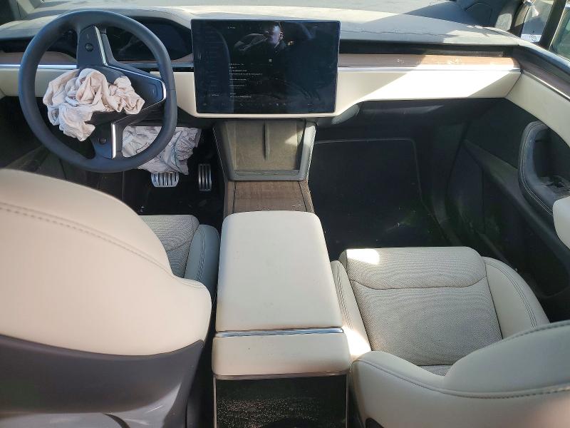 2023 Tesla Model x VIN 7SAXCBE53PF416192 COPART salvage auction — FRONT END, Co - Public - Salvage Title, sold $14,500 on 2026-08-20 (photo 8)