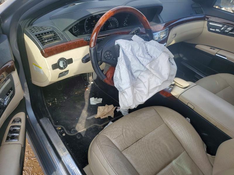 2012 Mercedes-benz S-klasse VIN WDDNG9EB9CA455868 COPART salvage auction — FRONT END, Il - Salvage Certificate, sold $800 on 2026-08-20 (photo 8)