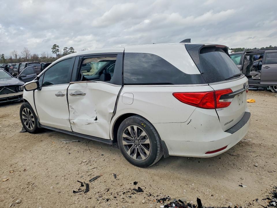 2024 Honda Odyssey VIN 5FNRL6H60RB069540 COPART salvage auction — Front End, TX - CERTIFICATE OF TITLE, sold $4,550 on 2026-06-26 (photo 2)