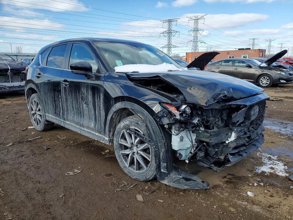 2018 Mazda Cx-5 VIN JM3KFBCM9J1416231 COPART salvage auction — FRONT END, Il - Salvage Certificate, sold $4,450 on 2026-07-07 (photo 4)