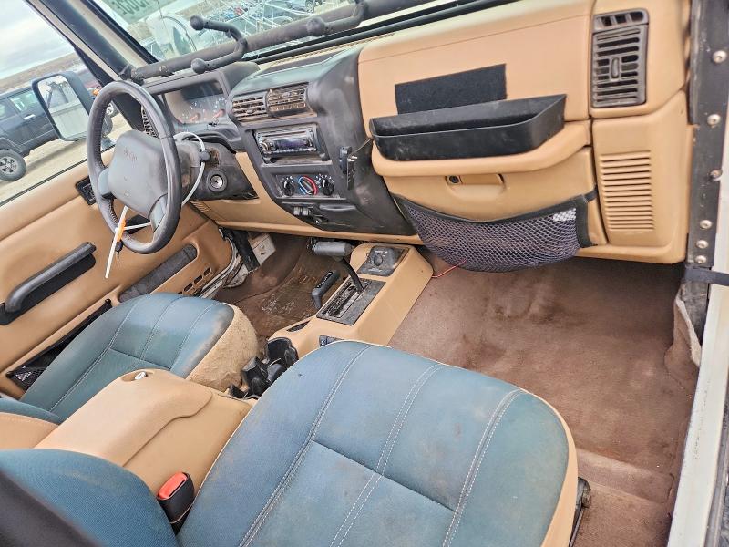 2001 Jeep Wrangler / VIN 1J4FA59S71P336191 COPART salvage auction — ROLLOVER, Ut - Salvage Certificate, sold $1,100 on 2026-07-24 (photo 8)