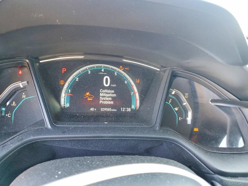 2020 Honda Civic VIN SHHFK7H33LU207093 COPART salvage auction — FRONT END, Al - Cert Of Title-Salvage Title, sold $375 on 2026-07-28 (photo 9)