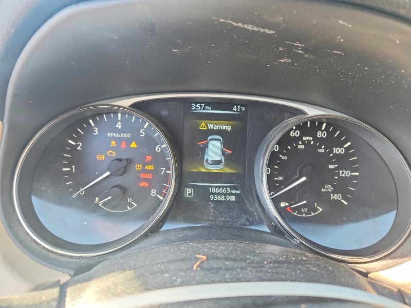 2016 Nissan Rogue VIN JN8AT2MV2GW154847 COPART salvage auction — SIDE, Salvage Title, sold $100 on 2026-07-15 (photo 9)