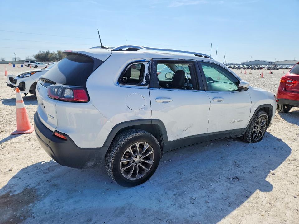 2019 Jeep Cherokee VIN 1C4PJLLB1KD265712 COPART salvage auction — Front End, TX - CERTIFICATE OF TITLE, sold $3,200 on 2026-07-09 (photo 3)