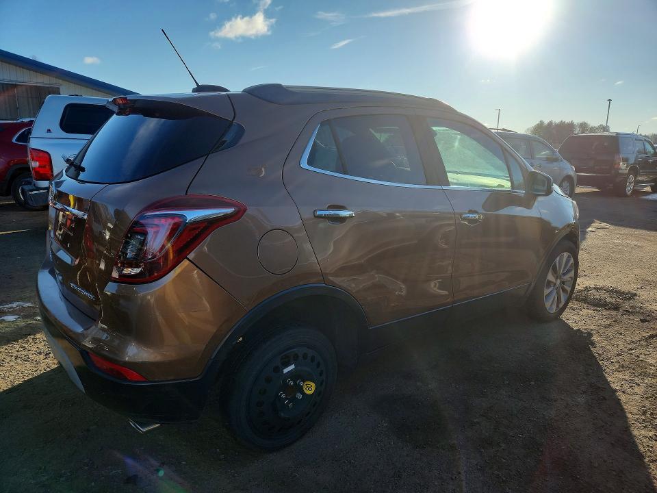 2017 Buick Encore VIN KL4CJASB0HB073264 COPART salvage auction — FRONT END, Ma - Certificate Of Title, sold $1,550 on 2026-07-27 (photo 3)