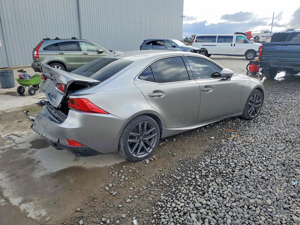 2019 Lexus Is VIN JTHCZ1D25K5016252 COPART salvage auction — REAR END, Salvage Title, sold $13,400 on 2026-09-03 (photo 3)
