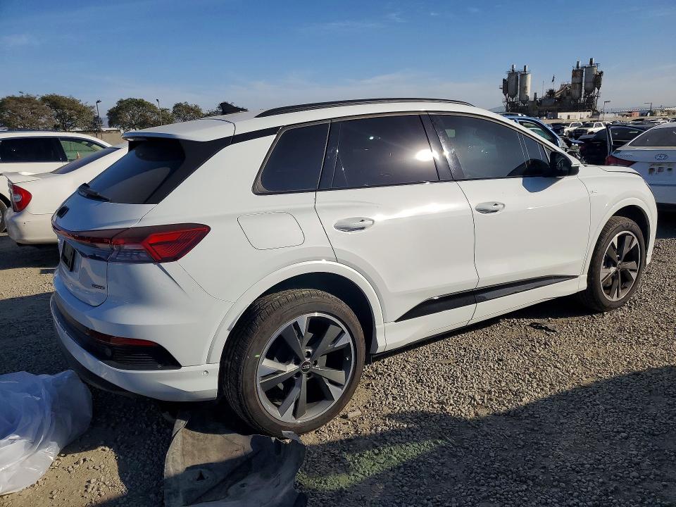 2024 Audi Q4 e-tron VIN WA1L2BFZ5RP023085 COPART salvage auction — SIDE, CA - SALVAGE CERTIFICATE, sold $14,100 on 2026-07-31 (photo 3)