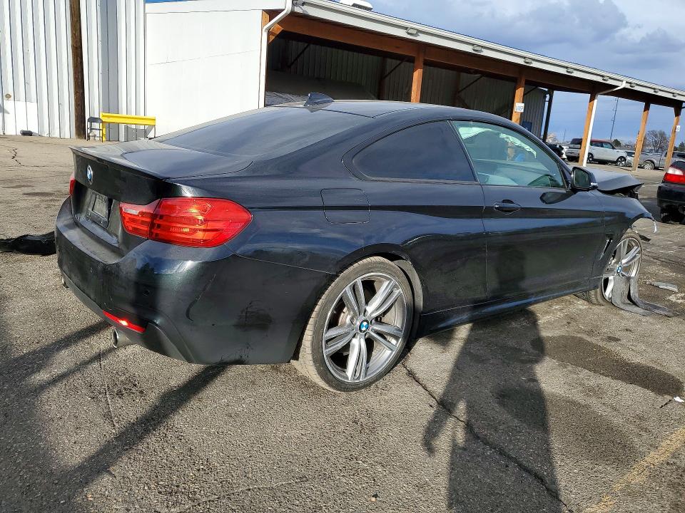 2015 BMW 4er VIN WBA3R1C50FK195754 COPART salvage auction — FRONT END, Co - Public - Salvage Title, sold $300 on 2026-07-02 (photo 3)