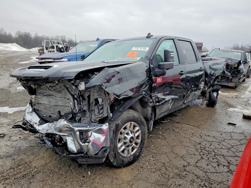 2025 Chevrolet Silverado 2500 VIN 2GC1KNEY3S1232061 COPART salvage auction — ALL OVER, AZ - CERT OF TITLE - SALVAGE, sold $9,500 on 2026-07-23 (photo 1)
