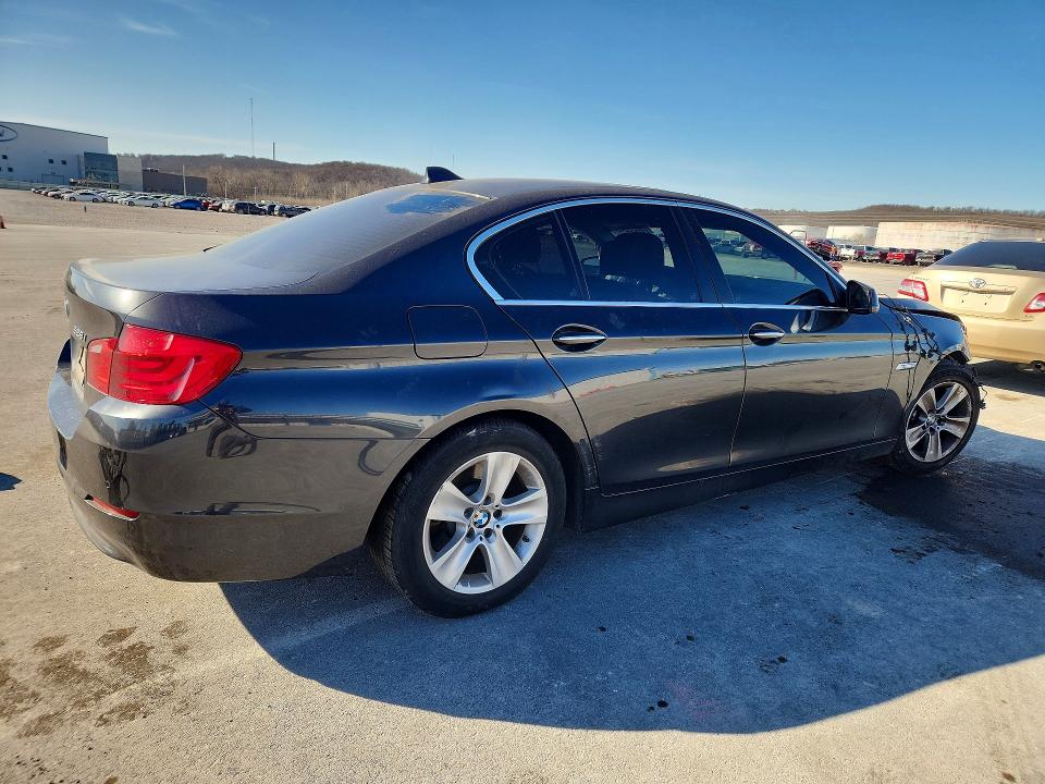 2011 BMW 5 series VIN WBAFR1C56BC672656 COPART salvage auction — FRONT END, OK - CERT OF TITLE-SALVAGE, sold $700 on 2026-07-08 (photo 3)