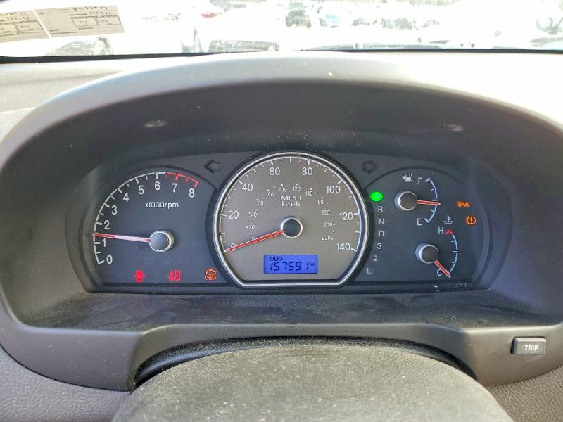 2008 Hyundai Elantra VIN KMHDU46D78U581617 COPART salvage auction — FRONT END, Md - Cert Of Salvage > 75% Damage, sold $450 on 2026-07-14 (photo 9)