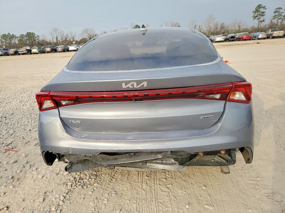 2022 Kia K5 VIN 5XXG14J21NG129244 COPART salvage auction — REAR END, Tx - Salvage Vehicle Title, sold $4,550 on 2026-07-28 (photo 6)