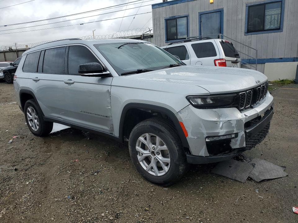 2021 Jeep Grand cherokee l VIN 1C4RJKBG9M8121305 COPART salvage auction — FRONT END, Va - Dis/Dlr/Exp Only Clean Title, sold $17,700 on 2026-07-29 (photo 4)