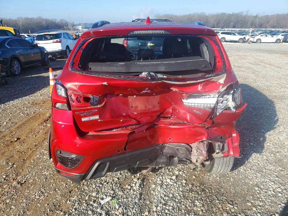 2024 Mitsubishi Outlander VIN JA4ARVAW1RU002379 COPART salvage auction — REAR END, TN - CERTIFICATE OF TITLE, sold $5,900 on 2026-07-28 (photo 6)