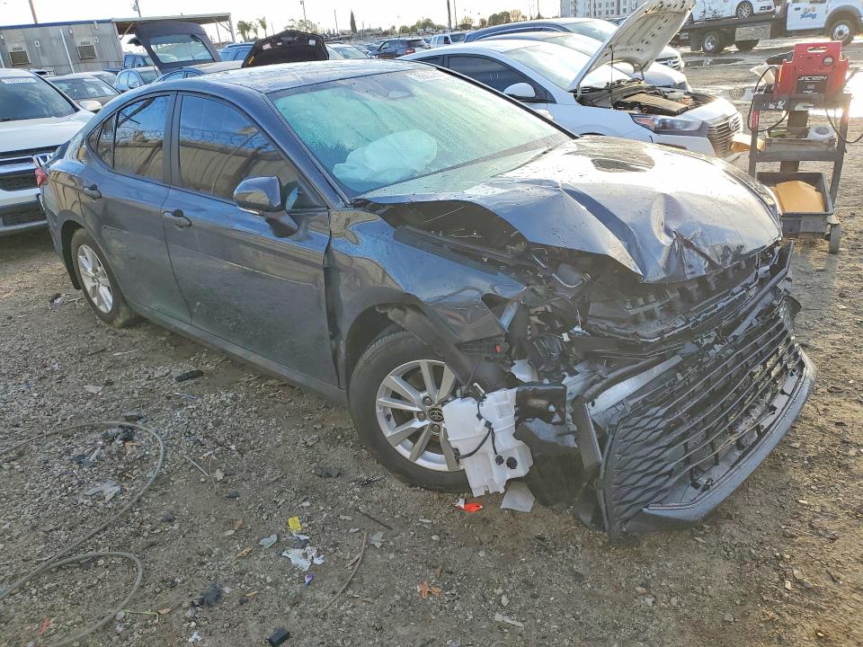 2025 Toyota Camry VIN 4T1DAACK2SU156226 COPART salvage auction — FRONT END, Ca - Salvage Certificate, sold $8,100 on 2026-07-09 (photo 4)