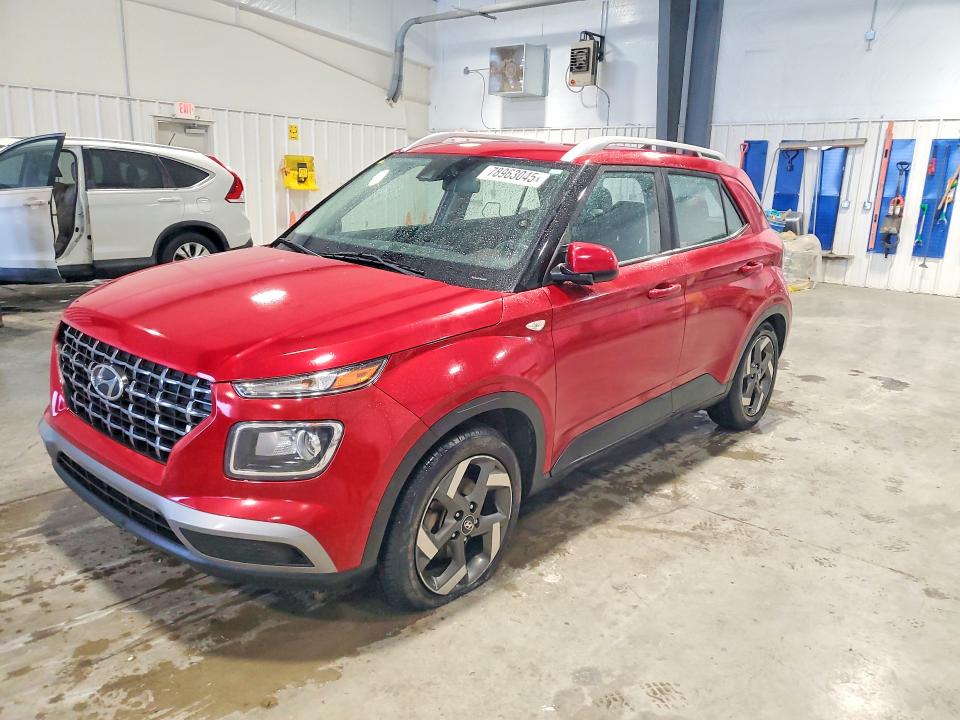 2021 Hyundai Venue VIN KMHRC8A31MU105338 COPART salvage auction — FRONT END, In - Cert Of Title-Salvage Title, sold $550 on 2026-07-20 (photo 1)