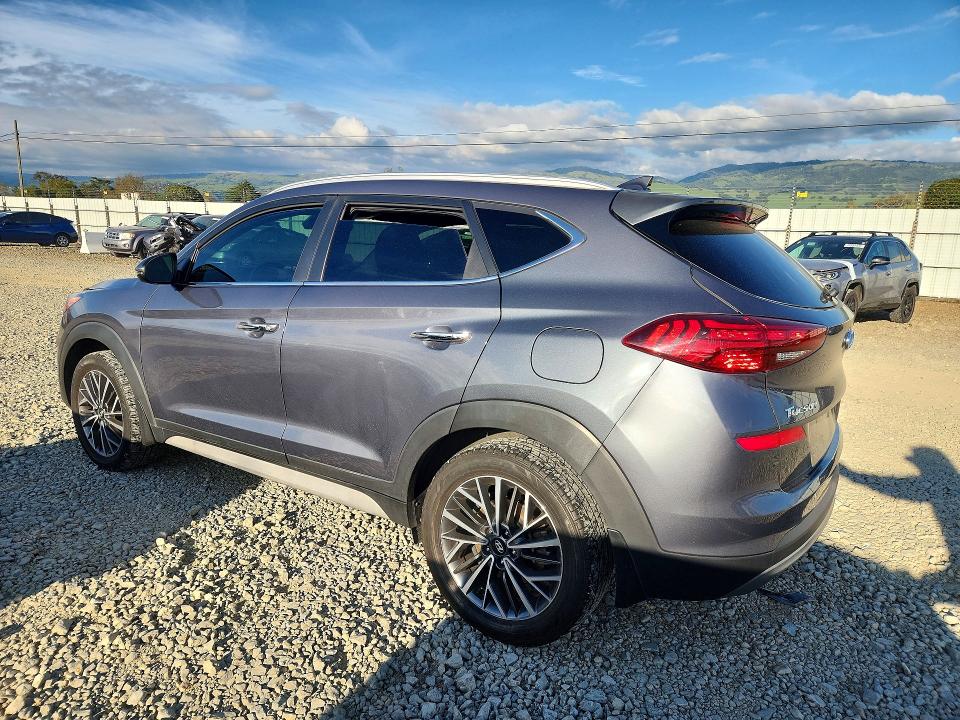 2019 Hyundai Tucson VIN KM8J3CAL6KU854004 COPART salvage auction — FRONT END, Ca - Salvage Certificate, sold $4,200 on 2026-07-02 (photo 2)