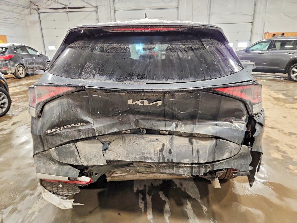 2025 Kia Sportage VIN KNDPUCDG7S7247845 COPART salvage auction — REAR END, Vt - Cert Of Title-Salvage Vehicle, sold $200 on 2026-07-20 (photo 6)