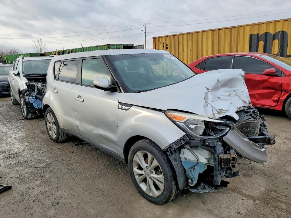 2014 Kia Soul VIN KNDJP3A53E7721522 COPART salvage auction — FRONT END, In - Certificate Of Title, sold $575 on 2026-07-10 (photo 4)