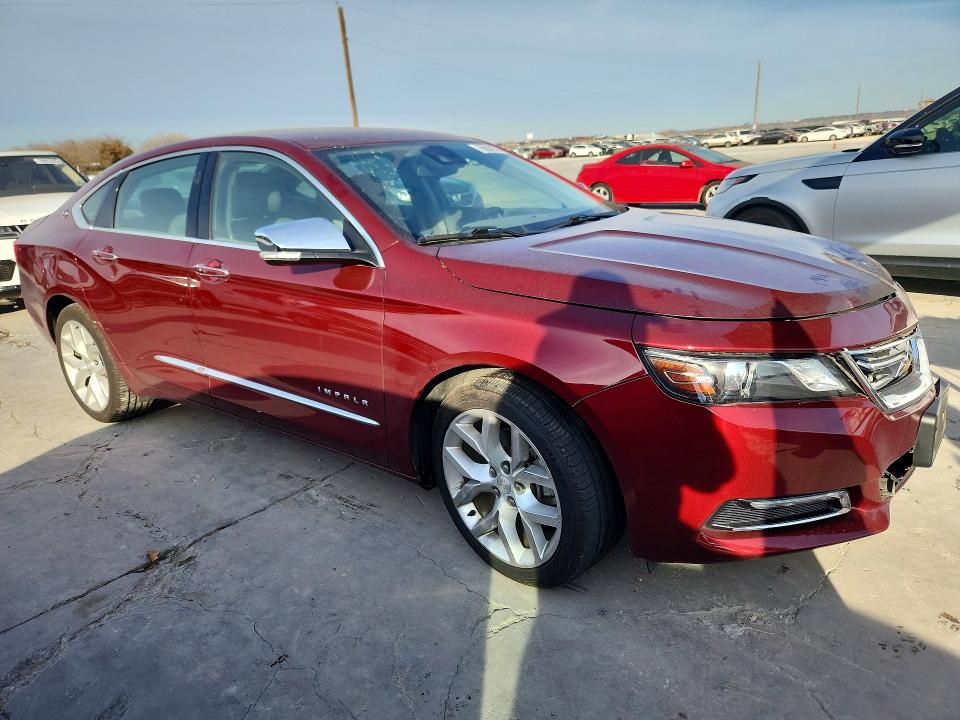 2017 Chevrolet Impala VIN 2G1145S32H9191153 COPART salvage auction — ENGINE BURN, Tx - Salvage Vehicle Title, sold $1,100 on 2026-07-09 (photo 4)
